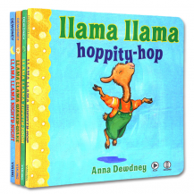 羊驼拉玛Llama Llama纸板书 4册【点读版】