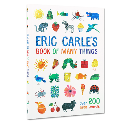 【特价点读版】Eric Carle's book of many things 艾瑞•卡尔的词典