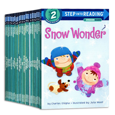 清仓处理!兰登《Step into Reading》第2级30册【点读版】