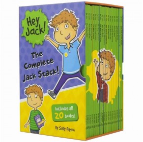 点读版！嗨，杰克！20册套装 Hey Jack !The Complete Jack Stack 桥梁书 