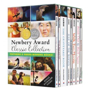 T价处理！Newbery Award 纽伯瑞儿童文学奖小说全套8册（送部分音频）