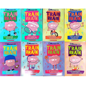 T价处理！Mensa Train Your Brain 门萨训练你的大脑系列 英文8册