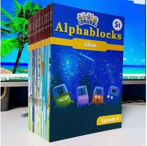 动画版：Alphablocks字母积木 英语台词书第一季26本
