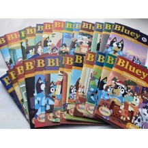 动画版：Bluey布鲁伊 英语台词书第一季26本