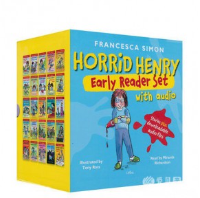 [特价]淘气包亨利Horrid Henry 25册点读版