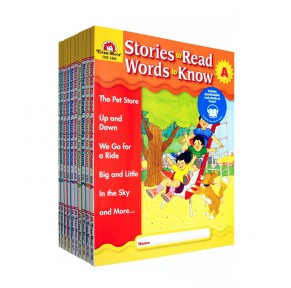 [特惠]Evan-Moor Stories to Read Words to Know10本