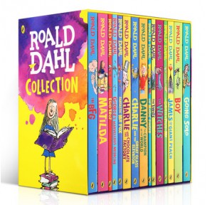 罗尔德·达尔Roald Dahl 全集 (16册无点读)