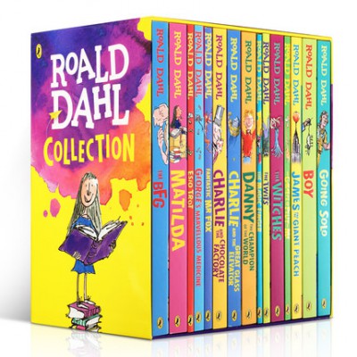 罗尔德·达尔Roald Dahl 全集 (16册无点读)