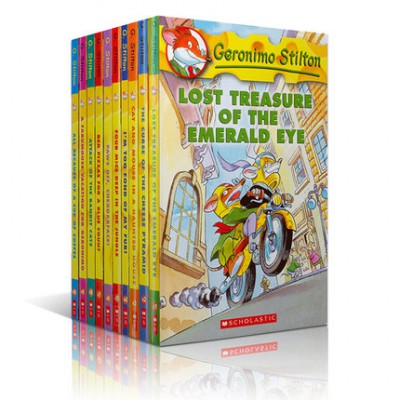 清仓处理!Geronimo Stilton 老鼠记者1-80（全套可选阶段）