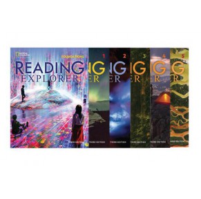 特价！新3版 国家地理Reading Explorer（阅读探险者）6册点读版