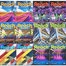 新版美国Reach教材Reach higher 1-6级24册