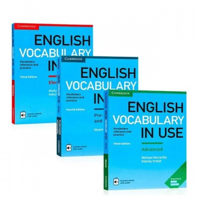 剑桥英语词汇书 English Vocabulary in Use4册