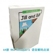 RAZ自然拼读系列:raz Decodable Books 64本 phonics